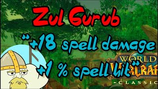 WoW Classic  Zul Gurub Enchants guide [upl. by Winfred553]