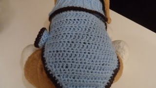 Tutorial cappottino per cani parte2 [upl. by Greenland]