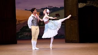 La fille mal gardée  Pas de ruban from Act I The Royal Ballet [upl. by Airretal]