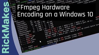 FFmpeg Hardware Encoding on a Windows 10 [upl. by Alister]