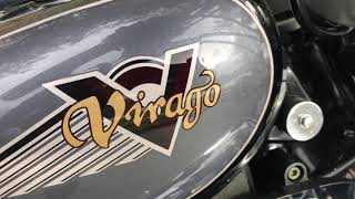 Yamaha XV 500 Virago 535 100 Orginal Sound [upl. by Sydelle420]