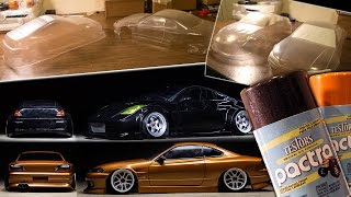 RC Drift Body Painting Tutorial  Yokomo ORC 350z DLike S15 Pactra Paint [upl. by Syramad]