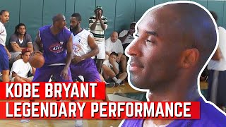 Kobe Bryant LEGENDARY Performance VS James Harden At Drew League [upl. by Haily913]