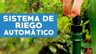 ¿Cómo implementar un sistema de riego automático en el jardín [upl. by Berg]