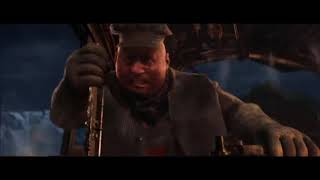 Train in Steep Downhill scene  The Polar Express2004  720p  Tom Hanks [upl. by Wayland]