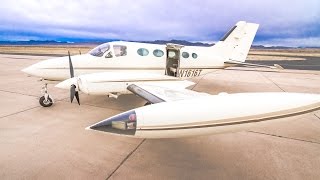 Cessna 414 For Sale  InFlight [upl. by Crawford]