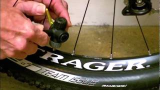 How to Inflate a Presta Valve Tube [upl. by Noek966]