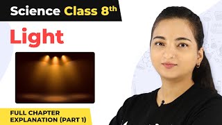 Class 8 Science Chapter 16  Light Full Chapter Explanation Part 1 [upl. by Etnoj]