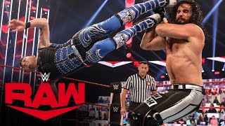 Dominik Mysterio vs Seth Rollins Raw Aug 31 2020 [upl. by Jacquie572]