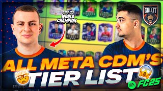 EA FC 25  All META CDM Tierlist [upl. by Ivatts]