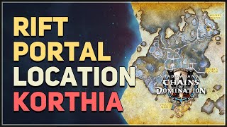 Korthia Rift Portal Location WoW [upl. by Aleda]