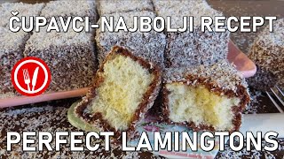 Čupavci Najbolji Recept🔹Lamingtons Perfect amp Easy Recipe [upl. by Niraj]