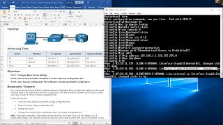 10611 Lab  Use Tera Term to Manage Router Configuration Files [upl. by Torie]