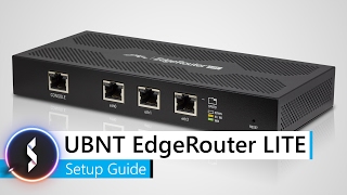 UBNT EdgeRouter Lite Setup Guide [upl. by Lraed]