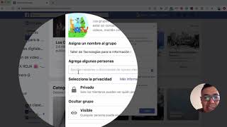 Cómo crear un Grupo en Facebook  Videotutorial [upl. by Eidnalem]