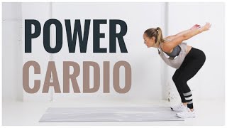 10 minute POWER CARDIO Workout  No Equipment [upl. by Anselmi]