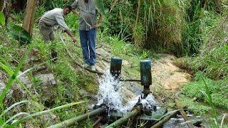 Bombas de Ariete una solución para los problemas de Agua en las fincas  TvAgro por Juan G Angel [upl. by Conias897]