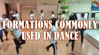 FORMATIONS COMMONLY USED IN DANCE [upl. by Yssim]