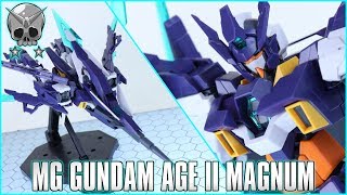 MG 1100 Gundam AGE II Magnum  MECHA GAIKOTSU REVIEW [upl. by Boatwright474]