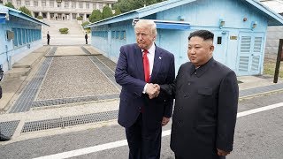 Special Report Trump meets North Koreas Kim Jong Un in the DMZ [upl. by Farro]