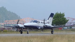 Cessna 421 Golden Eagle Takeoff [upl. by Forland202]