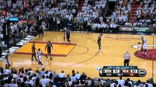 Nets vs Heat Game 5 Highlights  Ray Allen Buries Garnett and Pierce [upl. by Ecneralc]