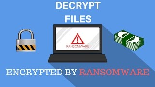 How to Decrypt Files Encrypted by Ransomware [upl. by Oderfodog708]