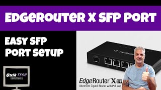 How To Add The EdgeRouter SFP Port To Switch [upl. by Raybin]