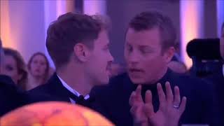 Kimi Raikkonen drunk at the FIA Gala Award 2018 [upl. by Evyn]