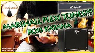 BOSS KATANA  MARSHALL PLEXI TONE [upl. by Katherina]