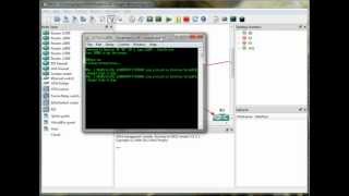 Selecting tera term in GNS3 [upl. by Auhel]