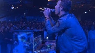 Coldplay  Clocks Live on Letterman [upl. by Cargian]