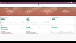 Odoo 14 Pay vendor bills with a credit card [upl. by Sicard]