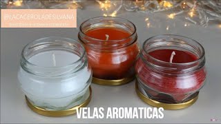 COMO HACER VELAS AROMATICAS MUY FACIL [upl. by Itsa]