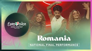 WRS  Llámame  Romania 🇷🇴  National Final Performance  Eurovision 2022 [upl. by Loziram731]