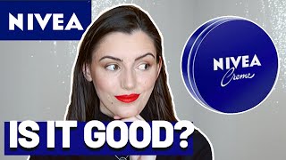 SPECIALIST testing NIVEA CREME review ingredients is it good [upl. by Annohsal]