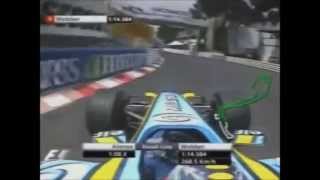 Raikkonen vs Alonso at Monaco 2005 [upl. by Alcott]