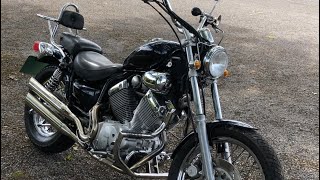 Yamaha virago XV535 review [upl. by Smaj929]