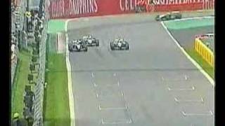 Montoya vs Raikkonen vs Schumacher  Canada 2002 part 1 [upl. by Allx73]