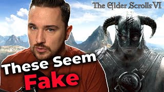 New Questionable Elder Scrolls 6 Leaks  Luke Reacts [upl. by Racso496]