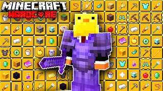 I Got ALL 122 ADVANCEMENTS In Minecraft Hardcore [upl. by Ahsimek]