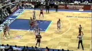 19920317 BULLS vs NETS MJ40 [upl. by Star]