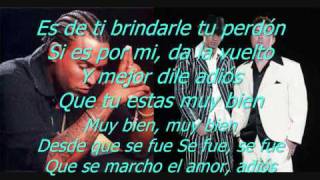 Dile a Ella  Magnate y Valentino ft Don Omar Lyrics [upl. by Goldwin]