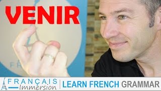 VENIR Conjugation amp Meaning to come present tense  FUN Learn French Verbs with Fun [upl. by Ludie]