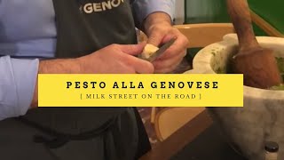 Pesto alla Genovese  Milk Street on the Road [upl. by Supmart61]