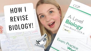 HOW I REVISE a level biology [upl. by Lister]