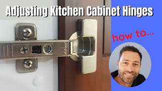 How to adjust kitchen cabinet doors that won’t close [upl. by Eisak]