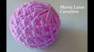 Cappello punto fiocchetti alluncinetto tutorial [upl. by Ethelind]