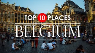 Top 10 Beautiful Places to Visit in Belgium  Belgium Travel Video [upl. by Darelle]