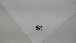 How To Embroider Handkerchief [upl. by Quintana724]